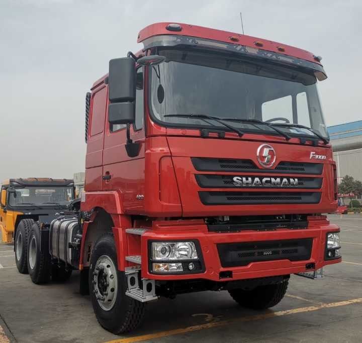 Cabeza de tractor azul SHACMAN F3000 6x4 460 CV EuroV Cabeza de tractor Shacman