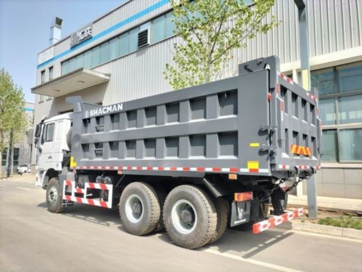 Gris Nuevo camión de carga pesada SHACMAN F3000 6x4 420 Euro II con 10 ruedas