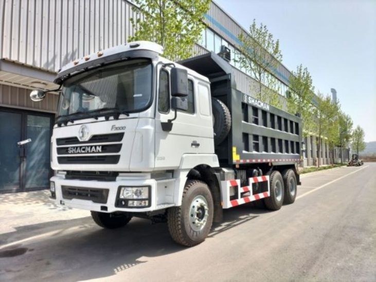 Gris Nuevo camión de carga pesada SHACMAN F3000 6x4 420 Euro II con 10 ruedas