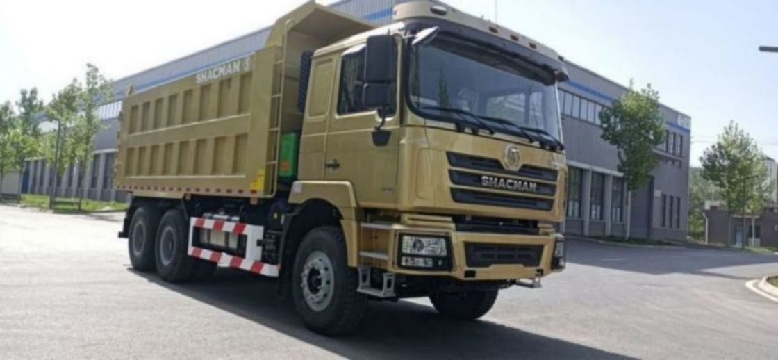 10 neumáticos camión de tirón SHACMAN F3000 6x4 375 EuroV oro WEICHAI motor diesel