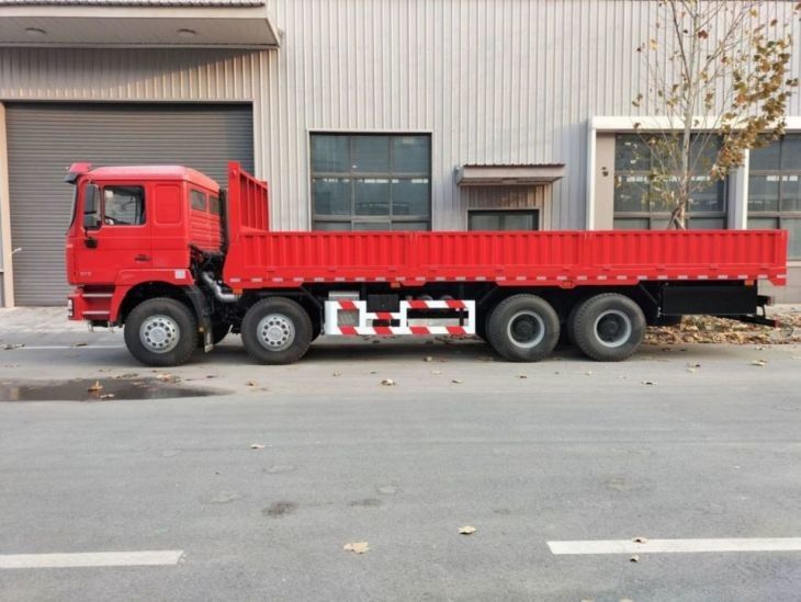 SHACMAN F3000 camión de carga 8x4 430hp Red furgoneta para el transporte compuesto