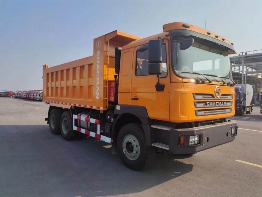 SHACMAN Single Sleeper Dump Truck F3000 6x4 400hp EuroII Potente rendimiento y capacidad de carga útil