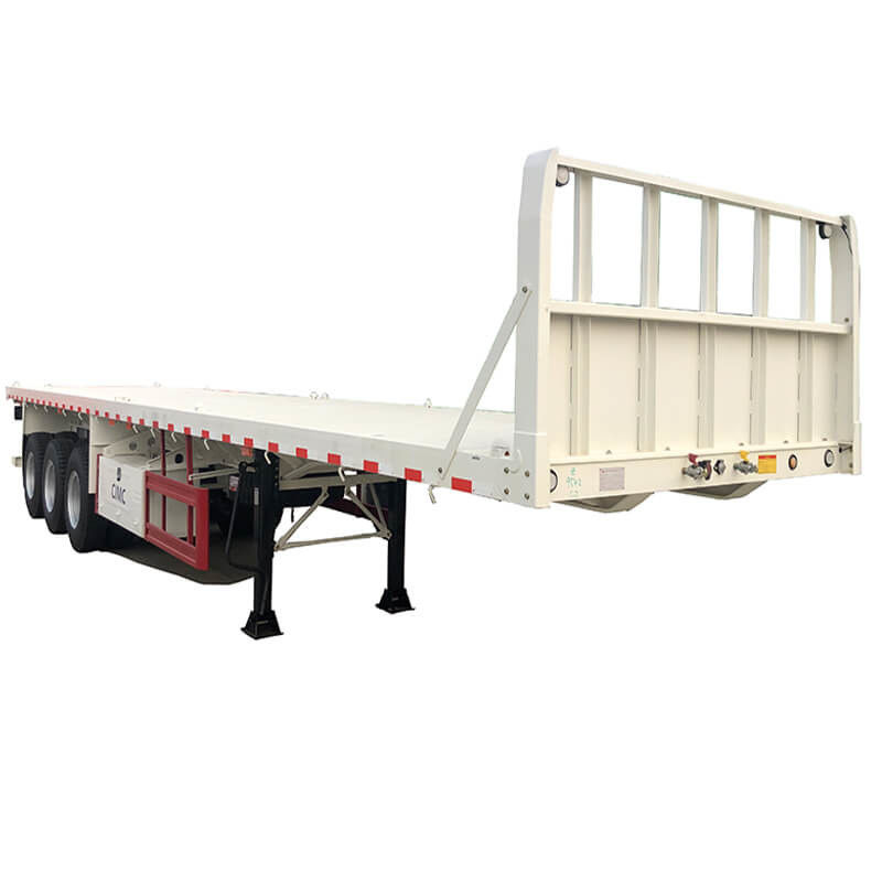Remolque de plataforma extensible CMCC de 3 ejes y 40 toneladas, 40 pies, en venta