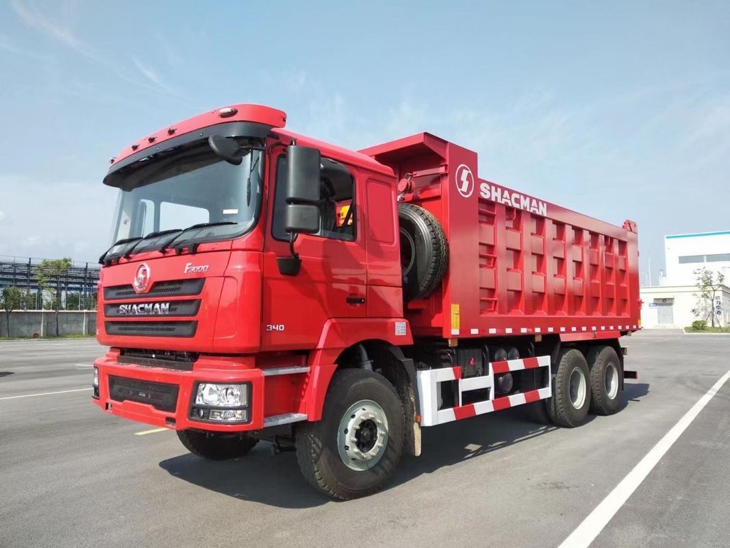 SHACMAN F3000 camión de descarga 6x4 380hp Euro II para el trabajo pesado WEICHAI motor diesel
