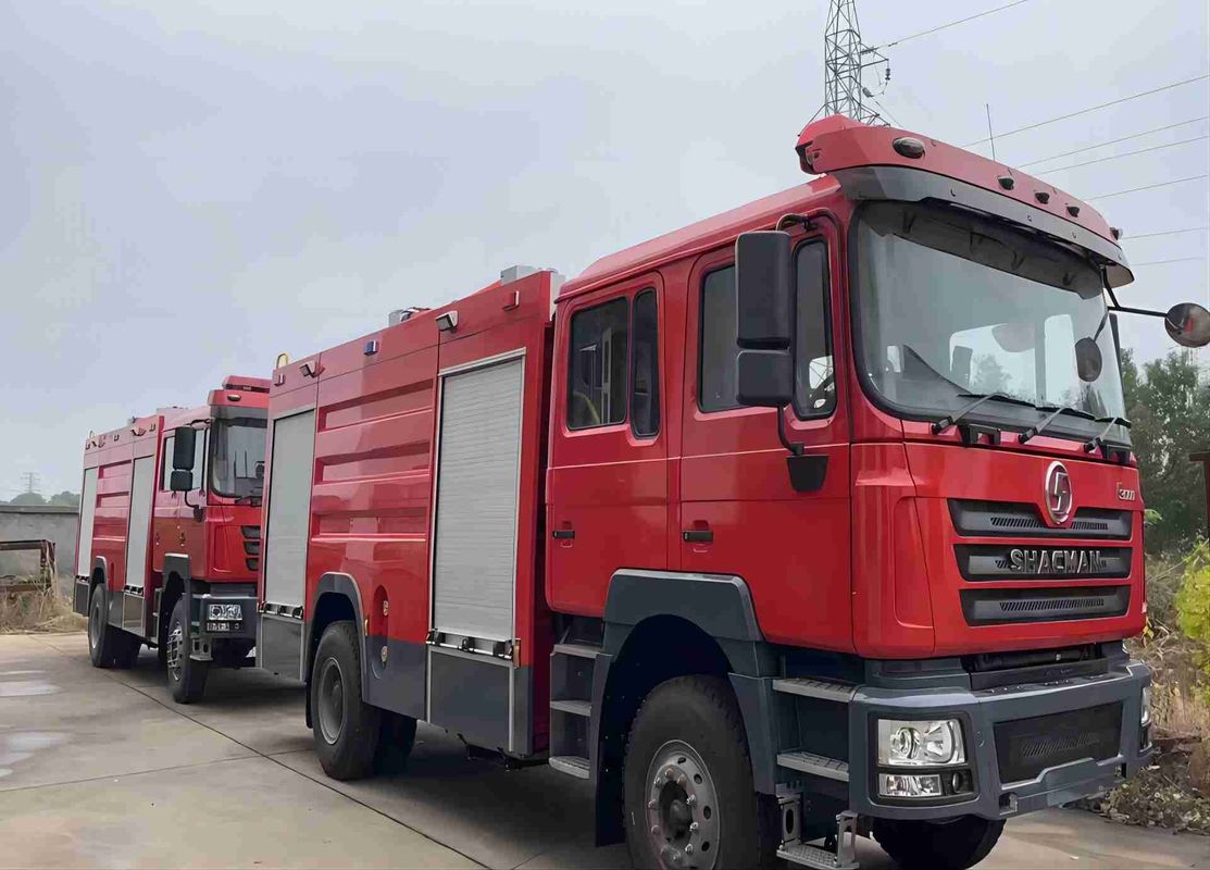 Camiones especiales SHACMAN F3000 6x4 300HP Camión de rescate contra incendios 50T con motor WEICHAI WP10.300E22 y caja de cambios FAST RTD-11509C