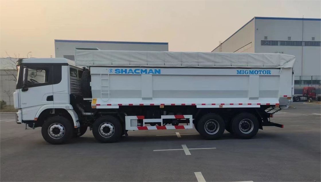 SHACMAN 8x4 440HP EuroV camión pesado blanco 20 - 30 toneladas camión de tirón