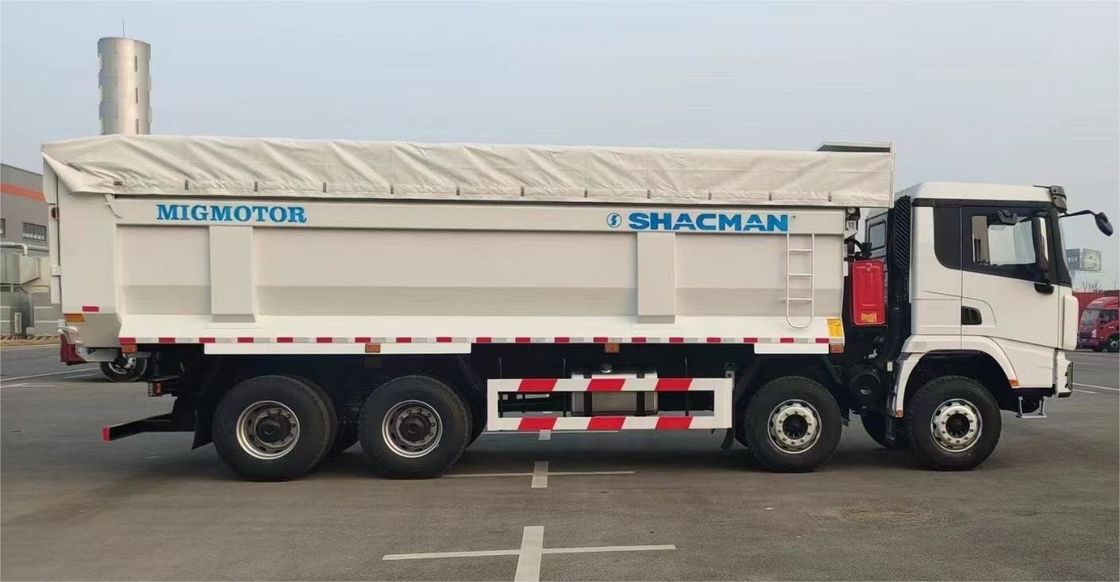 SHACMAN 8x4 440HP EuroV camión pesado blanco 20 - 30 toneladas camión de tirón