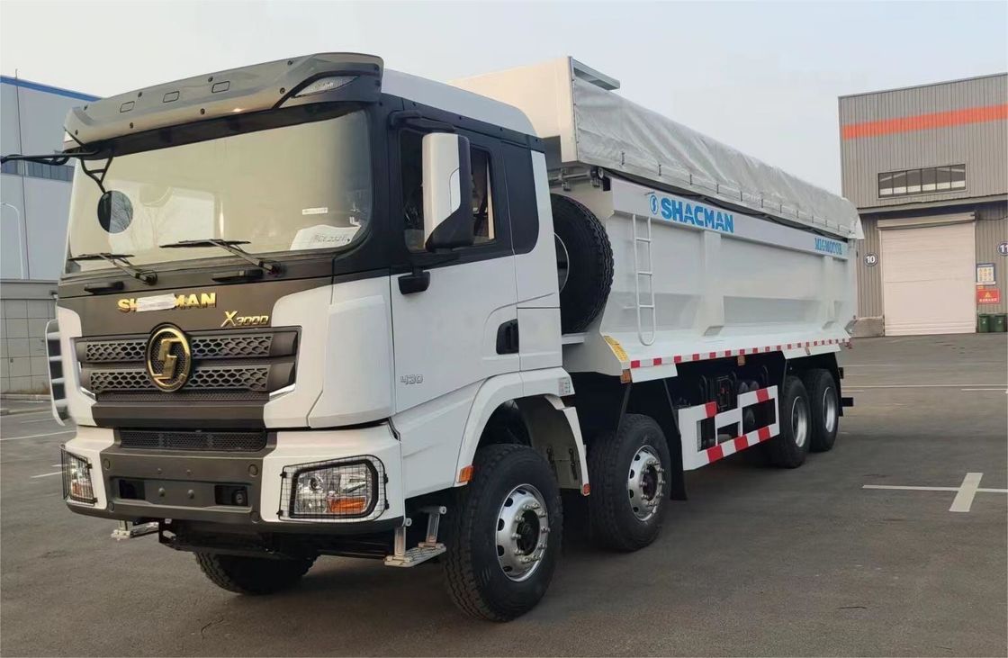 SHACMAN 8x4 440HP EuroV camión pesado blanco 20 - 30 toneladas camión de tirón