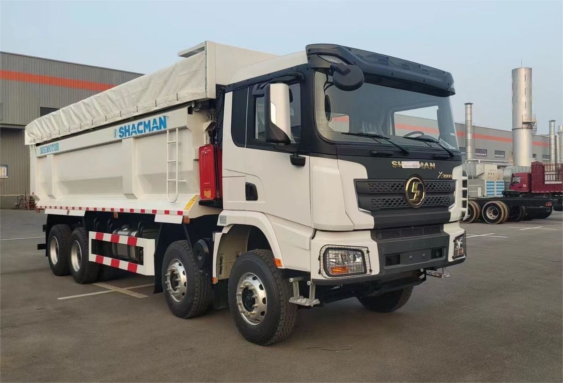 SHACMAN 8x4 440HP EuroV camión pesado blanco 20 - 30 toneladas camión de tirón