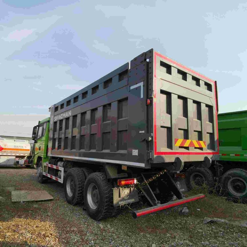 Super Single neumáticos camión pesado camión diesel motor base de ruedas 170 pulgadas longitud 25 pies