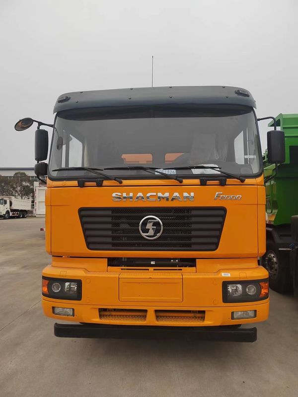 Camión con volante de 10 ruedas F2000 Dirección a mano izquierda 6x4 Camión descargable SHACMAN Motor diesel WP10.290E32