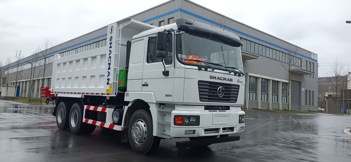 F2000 SHACMAN 290hp WEICHAI Euro II motor diesel 6x4 camión de basura 12R22.5 neumático