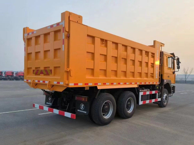 SHACMAN Euro II a Euro V 6x4 camión de desecho de minería GCW 50 toneladas motor WEICHAI motor Cummins