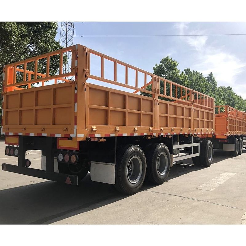 SHACMAN cerca CIMC 3 Ejes cerca de carga Semi remolque de 60 toneladas con contenedor twist bloqueo