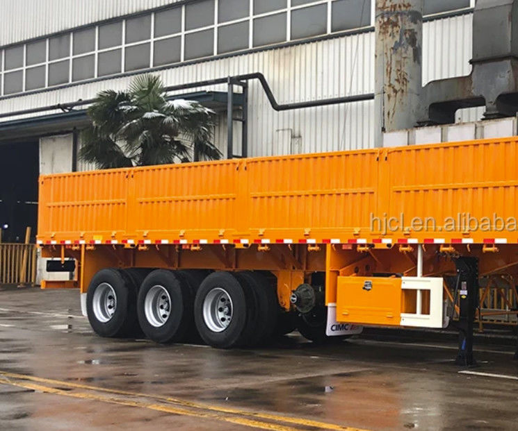 SHACMAN cerca CIMC 3 Ejes cerca de carga Semi remolque de 60 toneladas con contenedor twist bloqueo