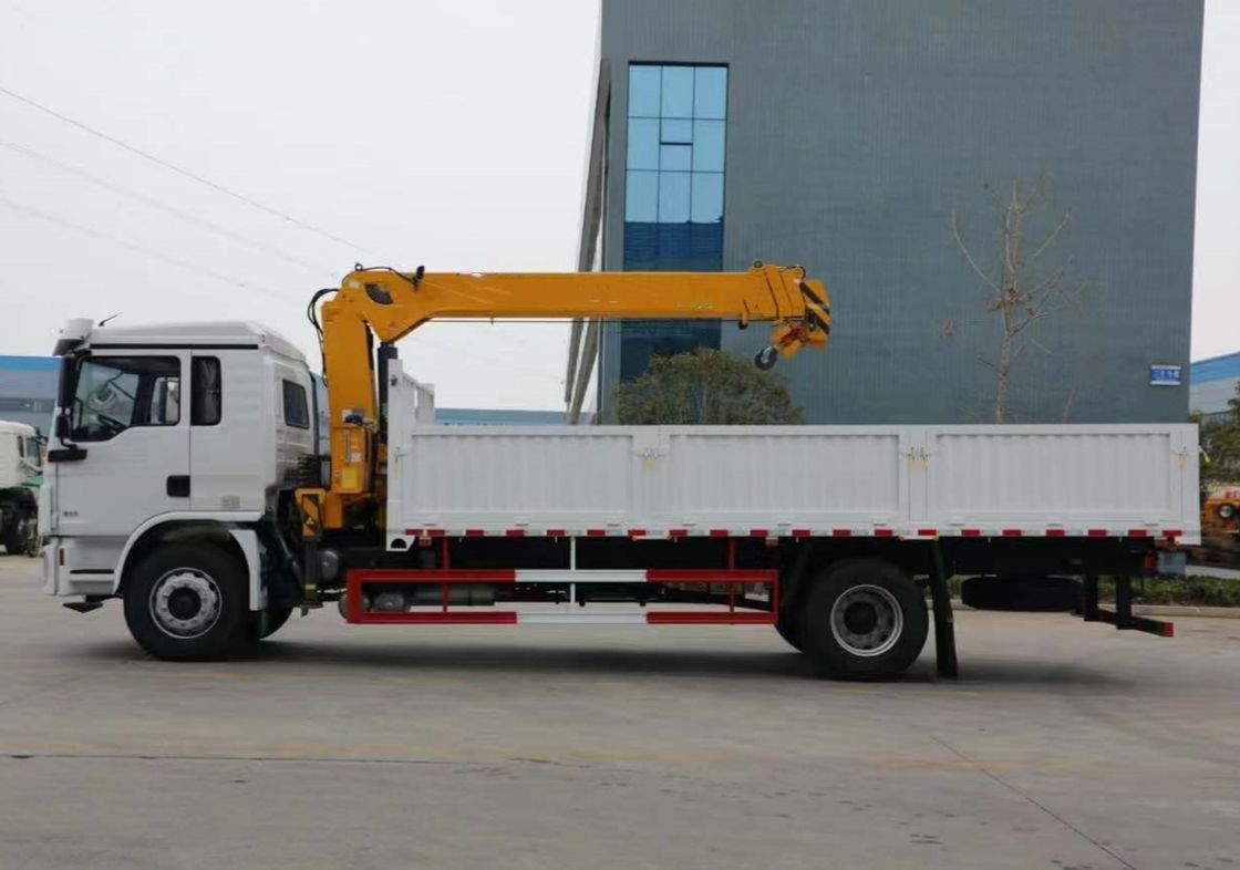 SHACMAN L3000 4X2 10 toneladas Capacidad de carga camión de carga 240HP grúa de carga de buena calidad