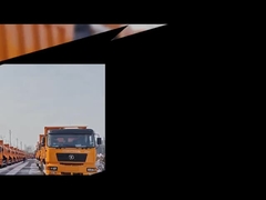 SHACMAN F3000 Dump Truck 6x4 380hp EuroII Red modelo de camión con punta SSX3255DT384